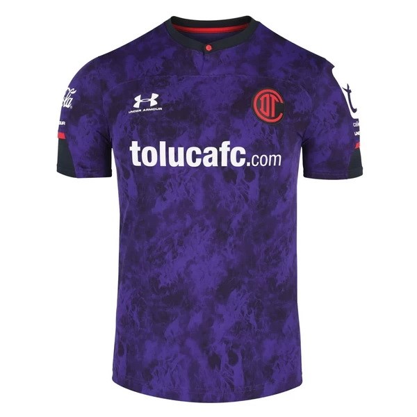 Tailandia Camiseta Deportivo Toluca 3ª 2021-2022 Purpura